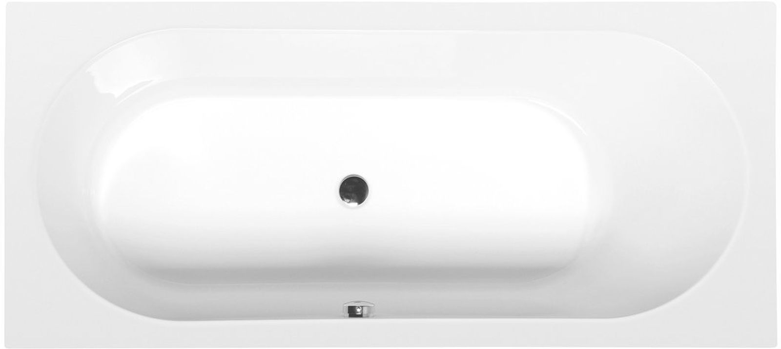 Polysan Astra baignoire rectangulaire 165x75 cm blanc 32611