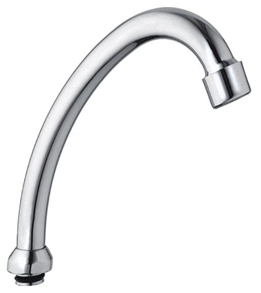Aqualine bec pour mitigeur de baignoire chrome 15J130