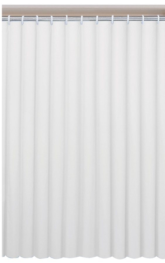 Aqualine rideau de douche 180x180 cm blanc 0201003 B