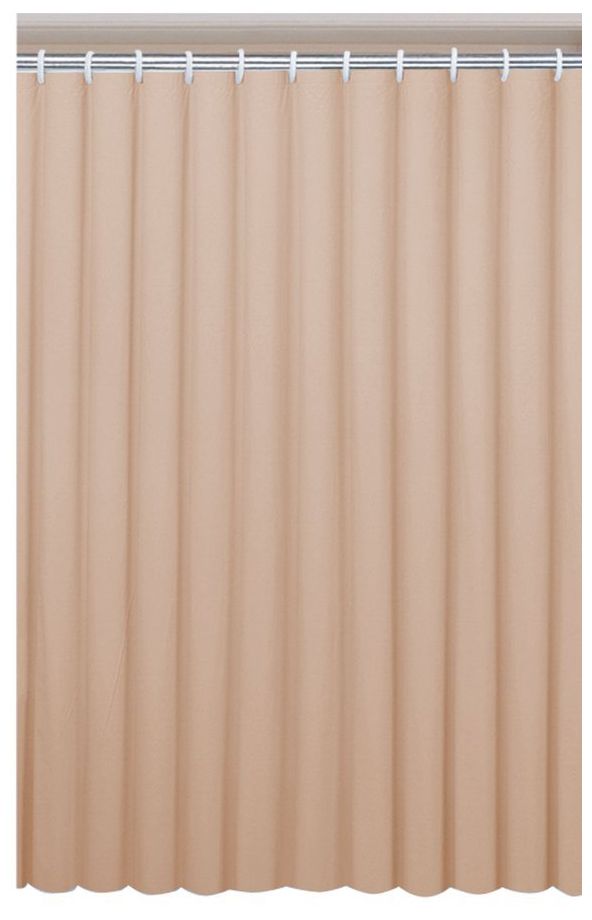 Aqualine rideau de douche 180x180 cm beige 0201003 BE
