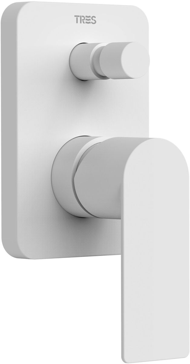 Tres Loft Colors mitigeur bain-douche encastrée blanc 20018001BM