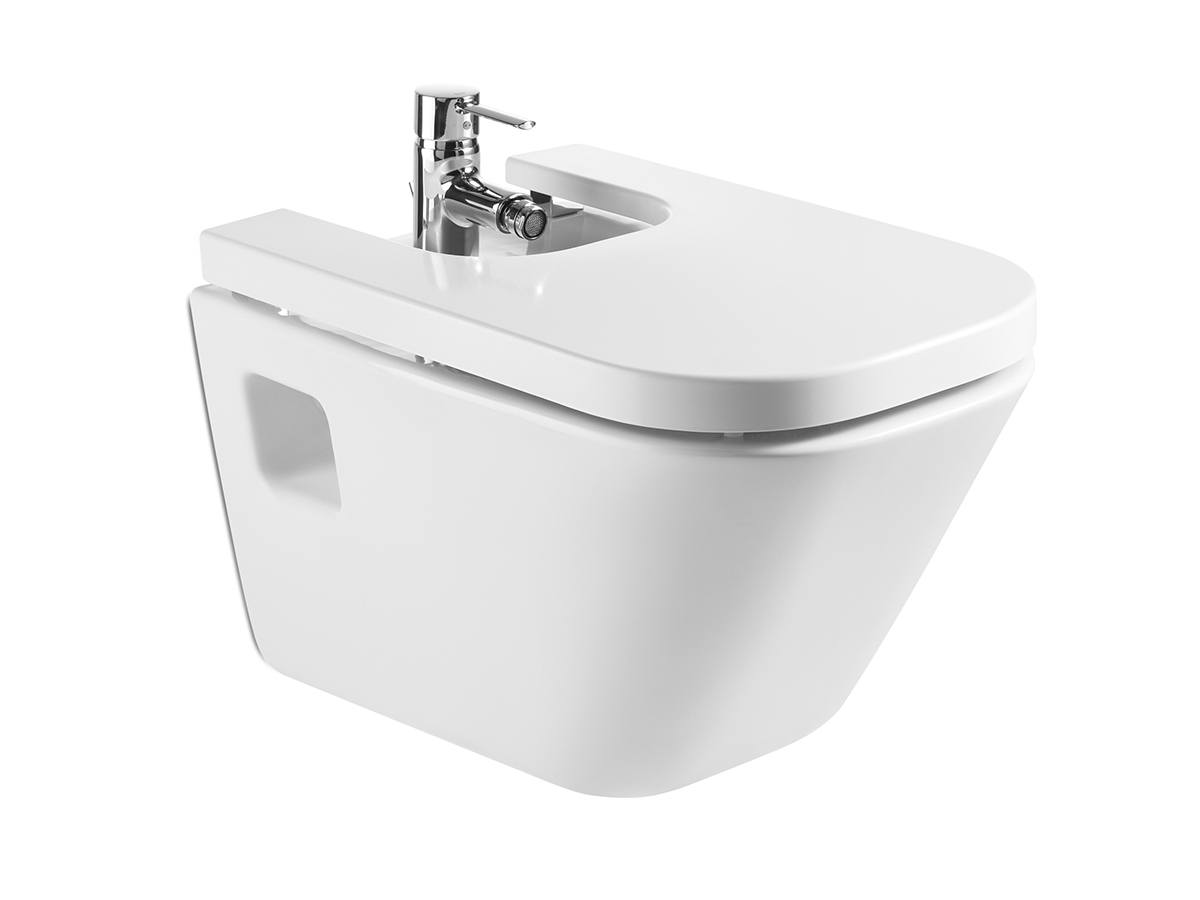 Roca Gap Square bidet suspendu blanc A357475S00