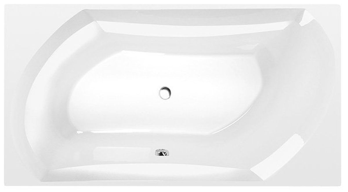Polysan Salsa baignoire rectangulaire 190x100 cm blanc 44119