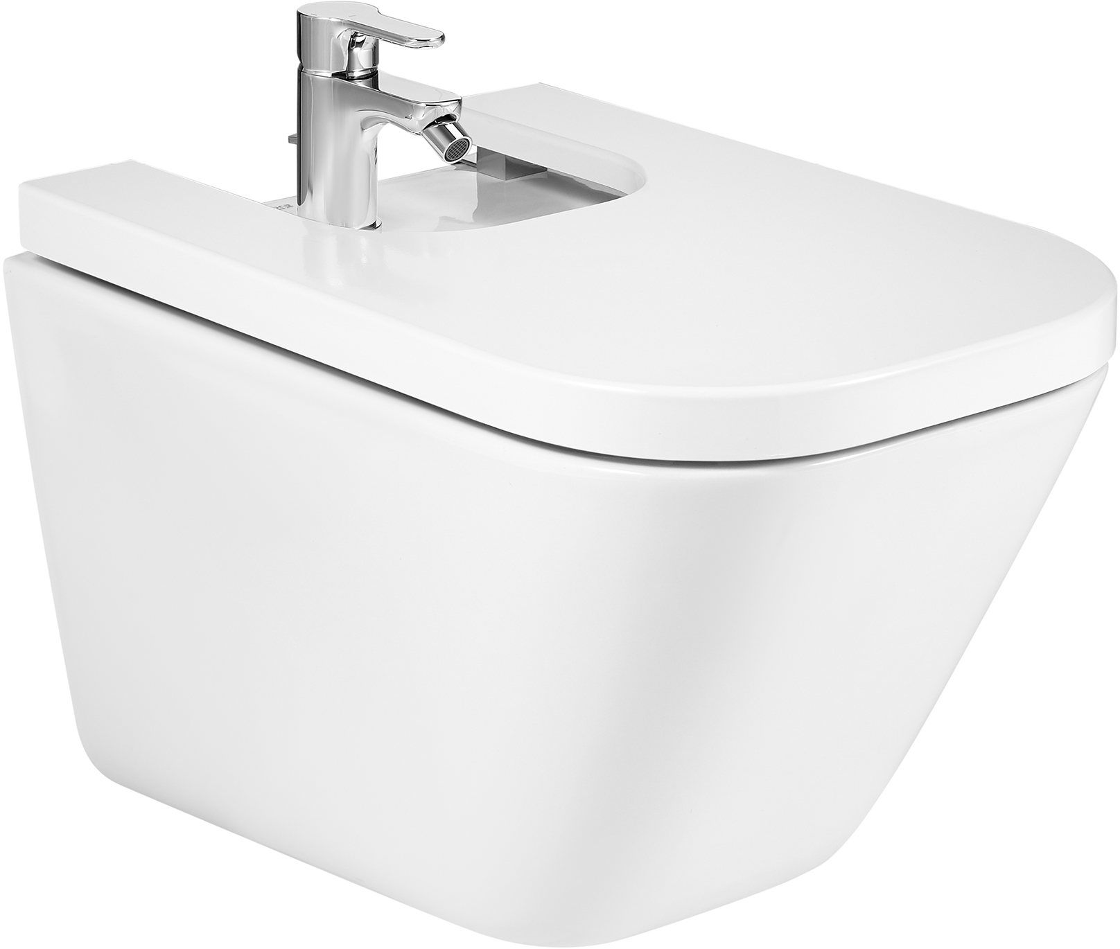 Roca Gap Square bidet suspendu blanc A357476S00