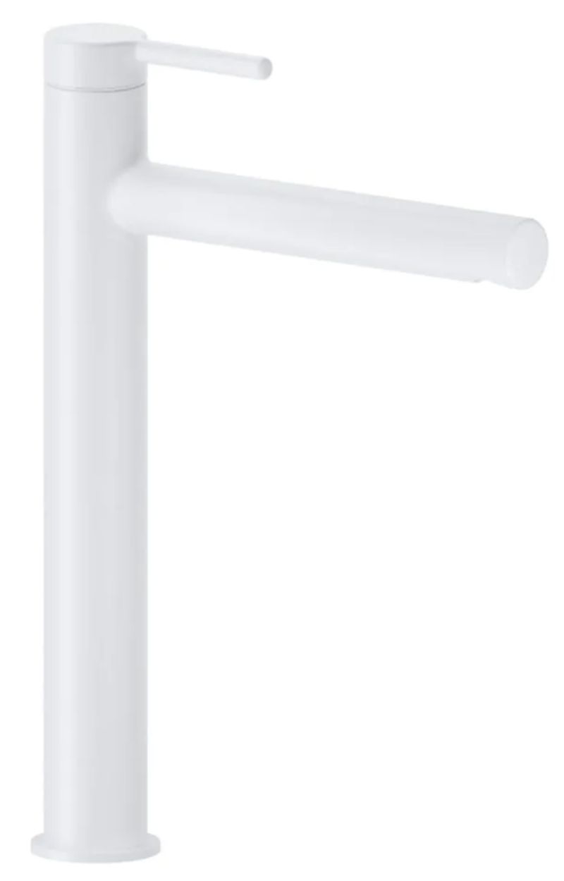 Excellent Pi mitigeur de lavabo sur pied blanc AREX.1202WH