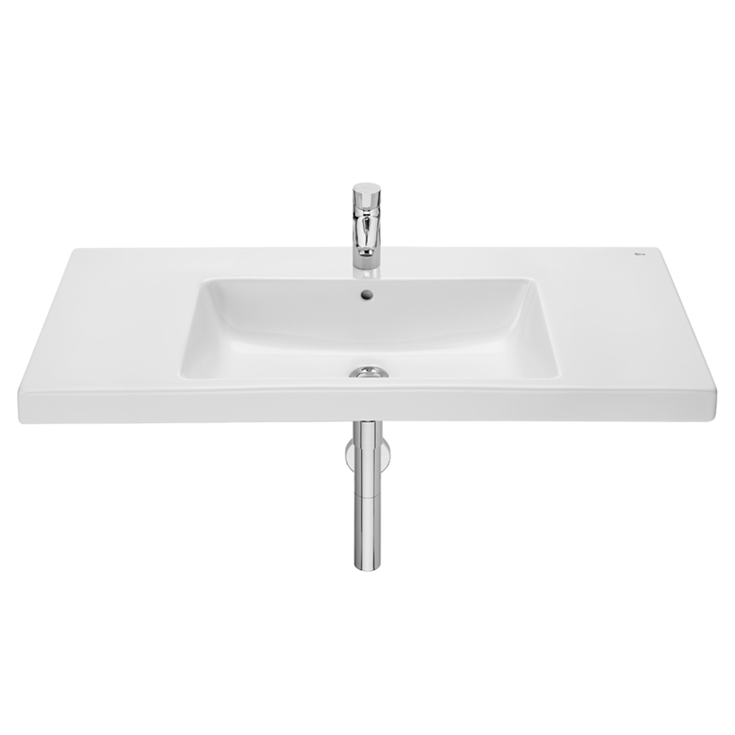 Roca Gap lavabo 100x46 cm rectangulaire classique blanc A3270MAS00