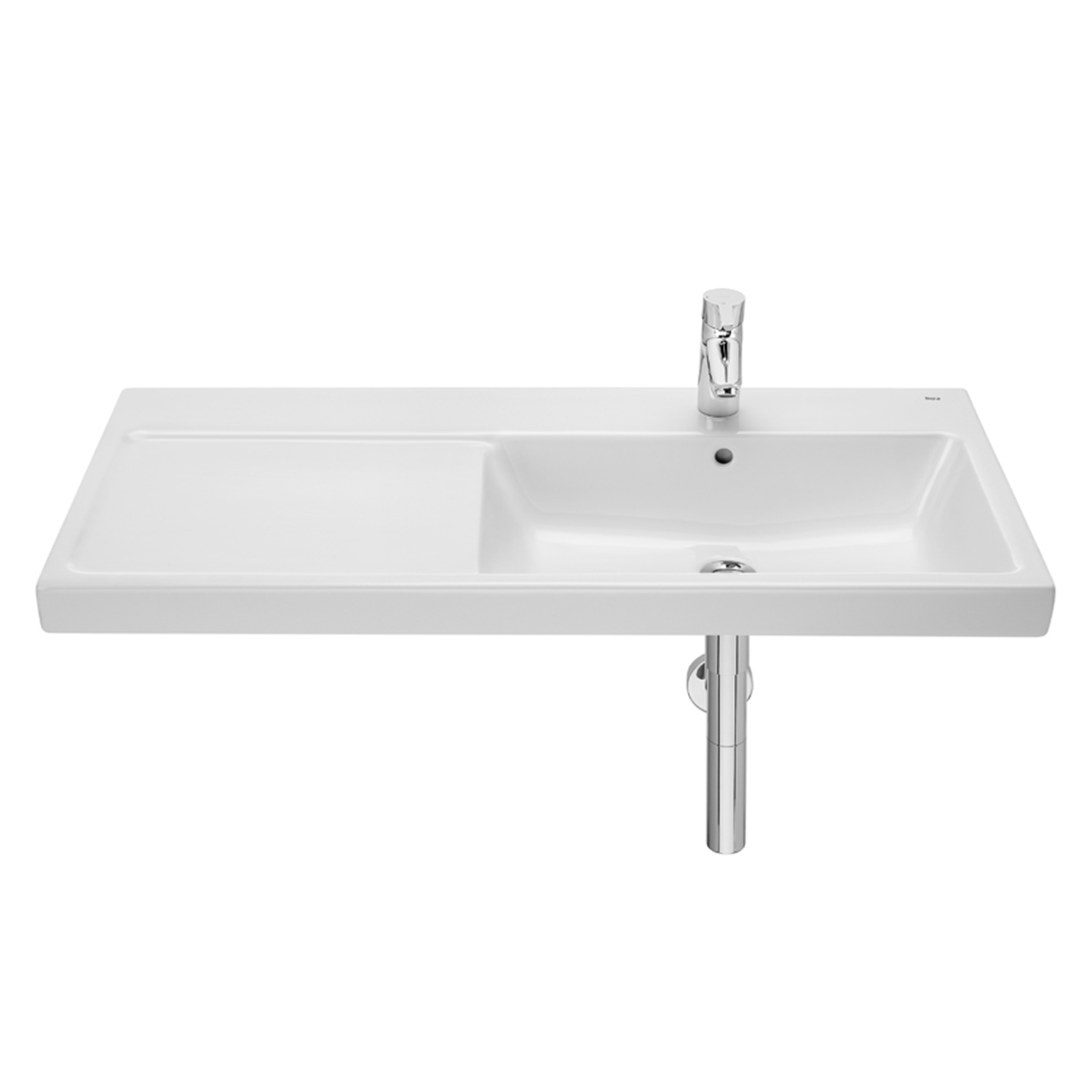 Roca Gap lavabo 100x46 cm rectangulaire classique blanc A3270MES00