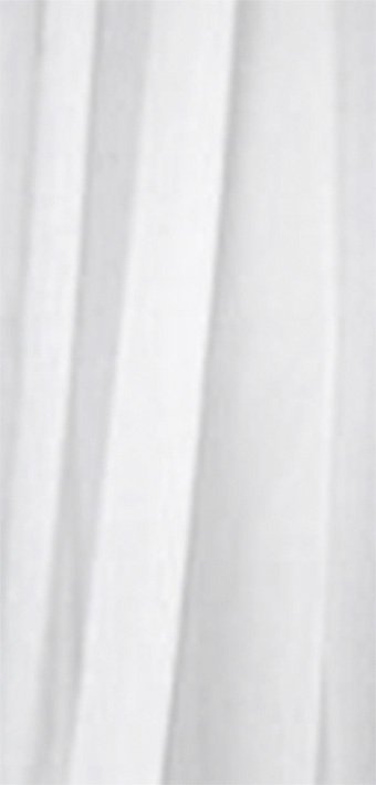 Aqualine rideau de douche 200x180 cm blanc ZV020