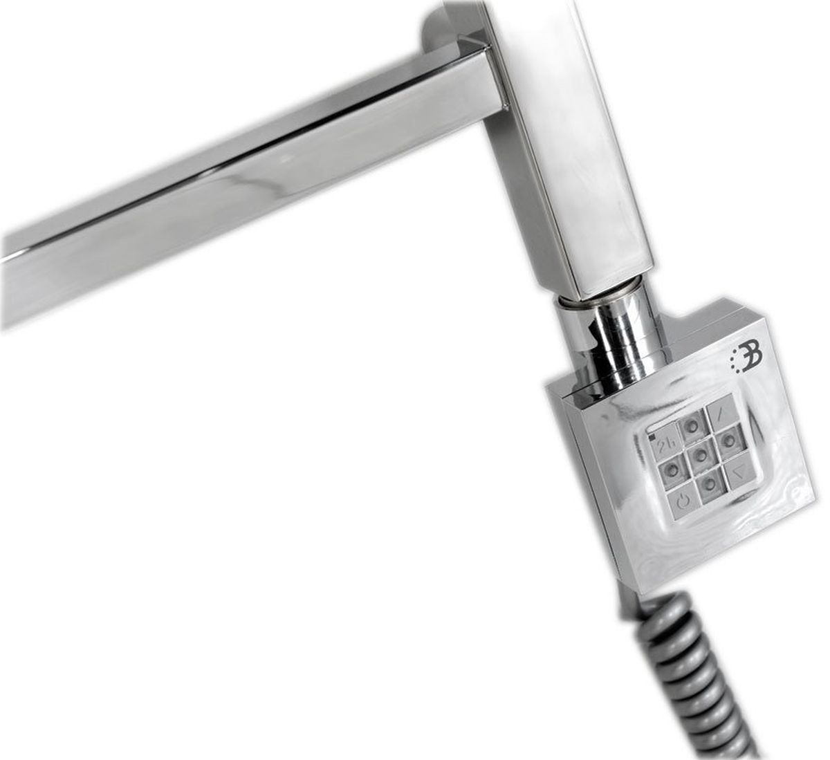 Sapho KTX appareil de chauffage électrique 200 W chrome KTX-C-200