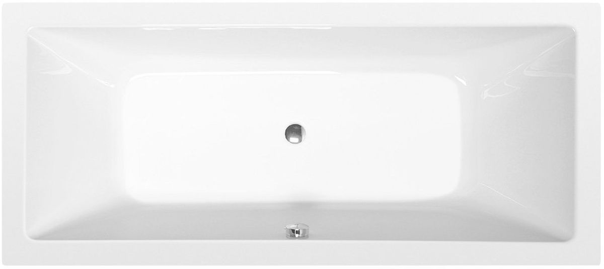 Polysan Krysta baignoire rectangulaire slim 180x70 cm blanc 72906S