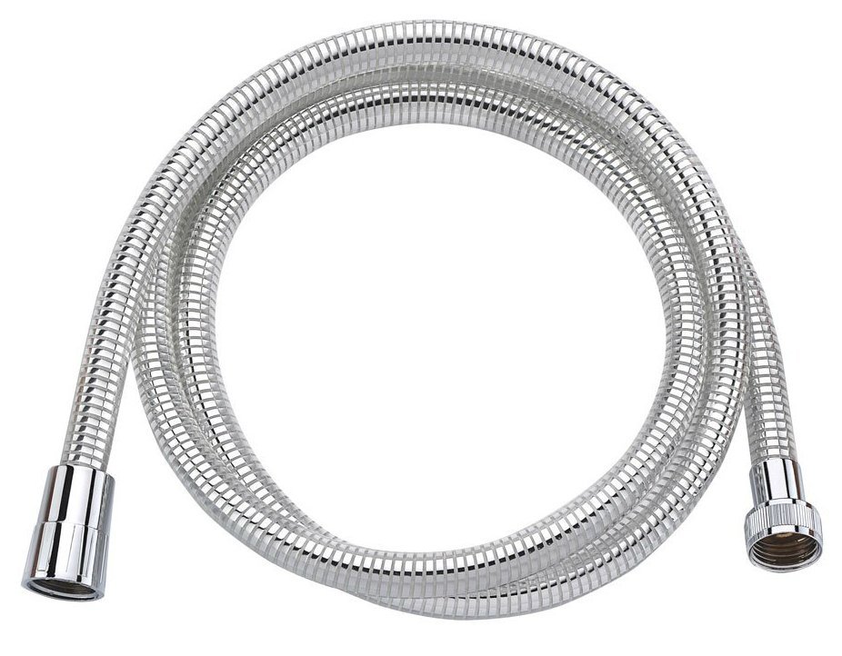 Aqualine Laser tuyau de douche 150 cm chrome-blanc 11150