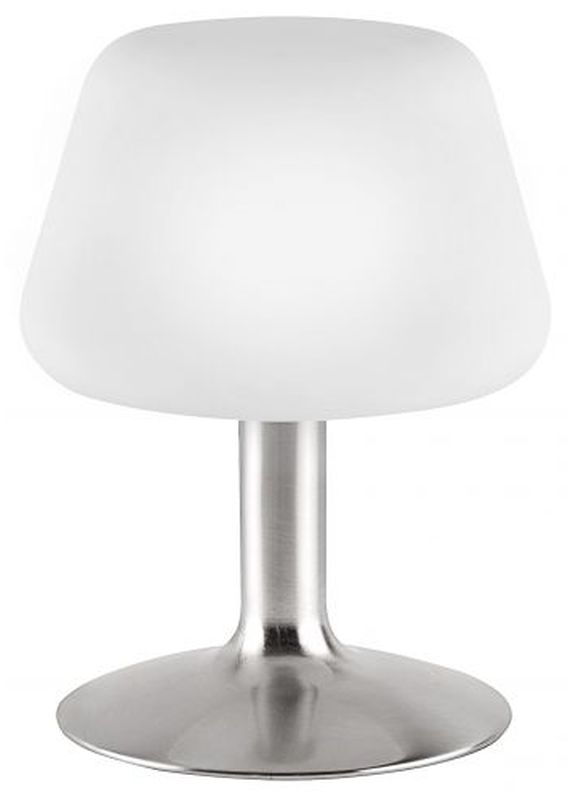 Paul Neuhaus Till lampe de table 1x3 W blanc-acier 4078-55