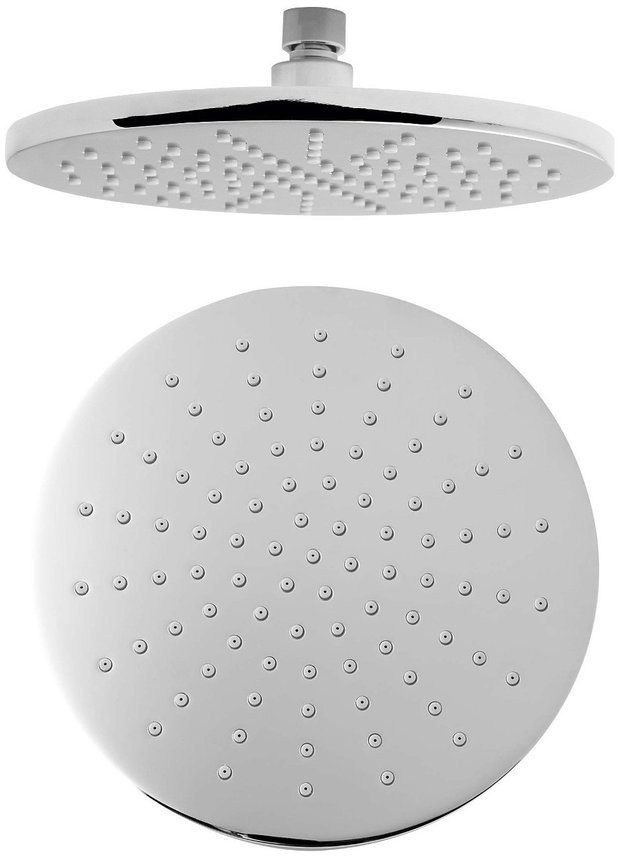 Sapho douche à effet de pluie 22.5x22.5 cm circulaitre chrome 1203-02