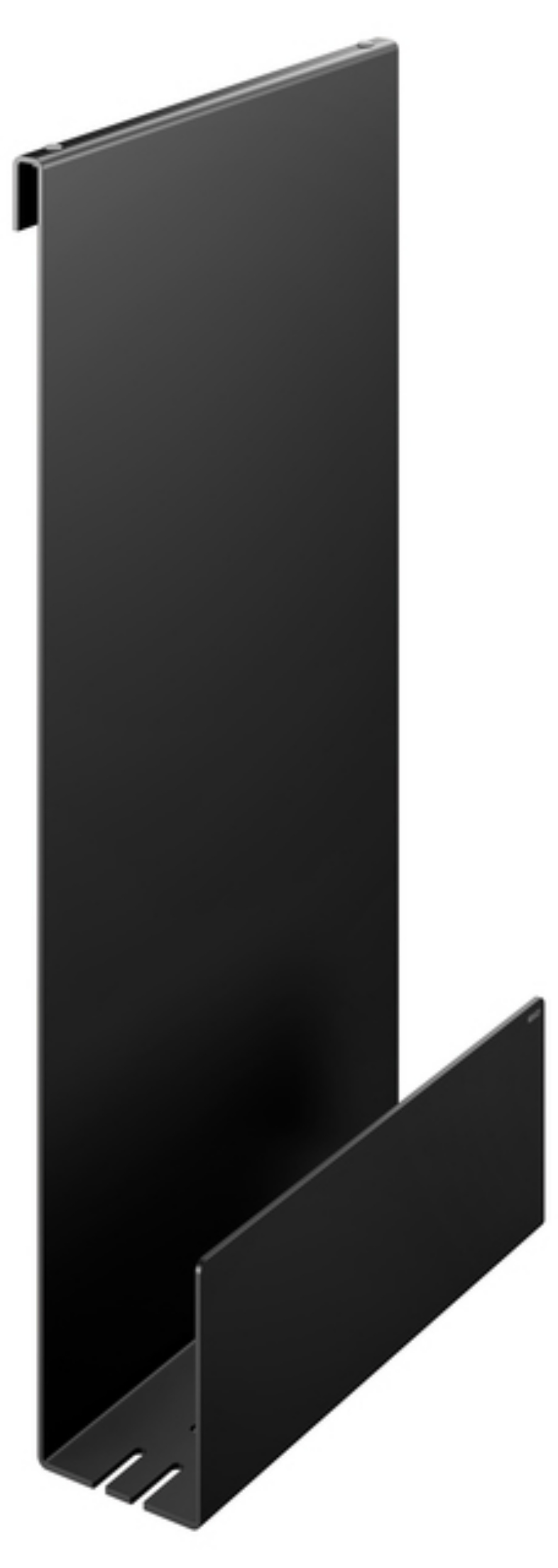 Keuco Black Selection étagère de douche pour cabine 32 cm noir 24951370000