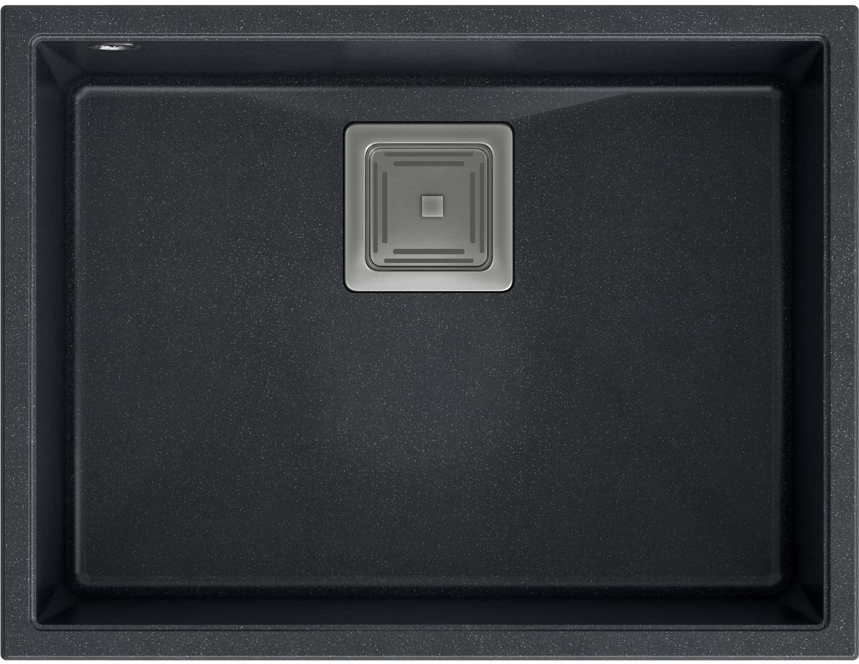 Quadron David bac suspendu 55x42 cm noir HQD5542U8-BS