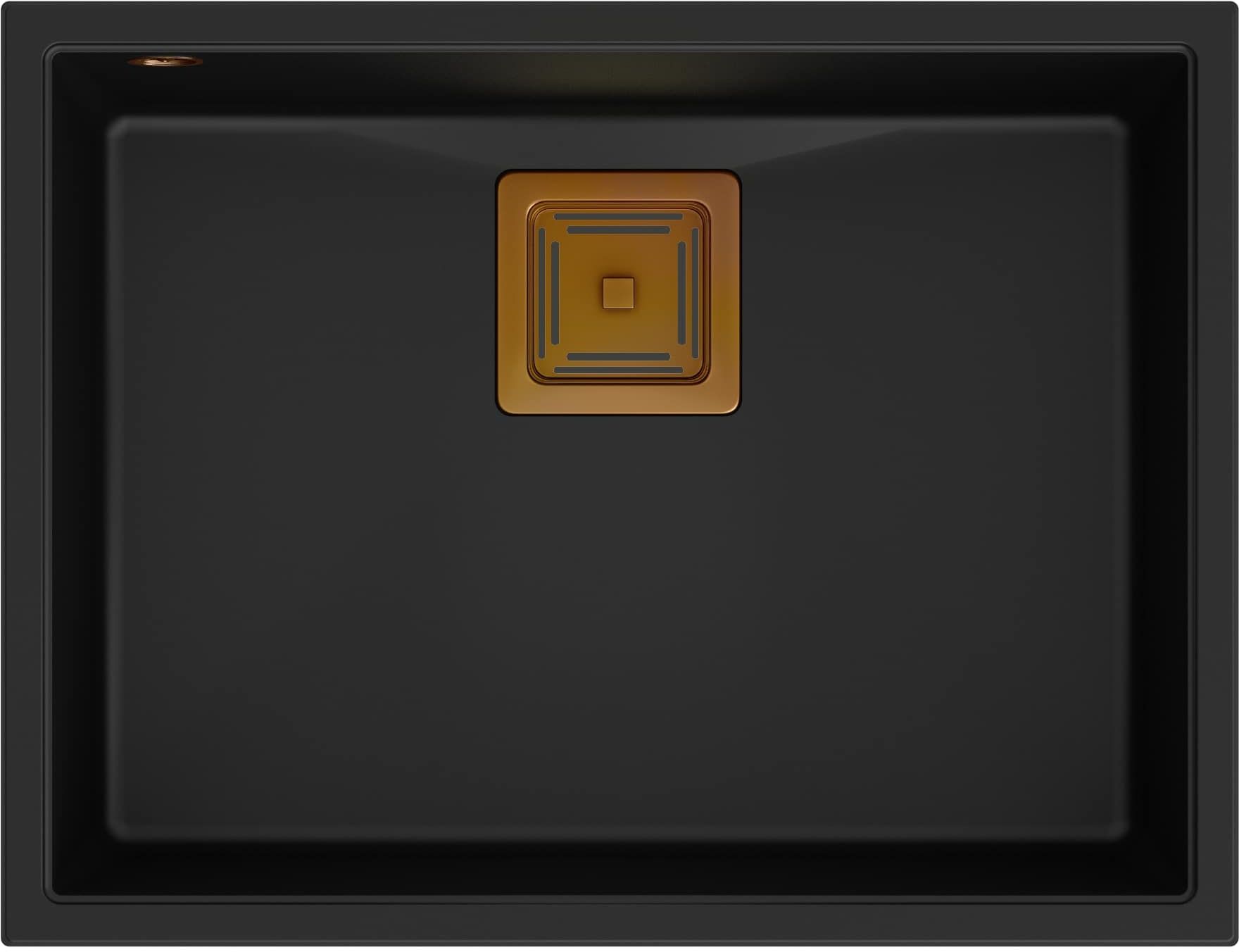 Quadron David bac suspendu 55x42 cm noir HQD5542U7-C1