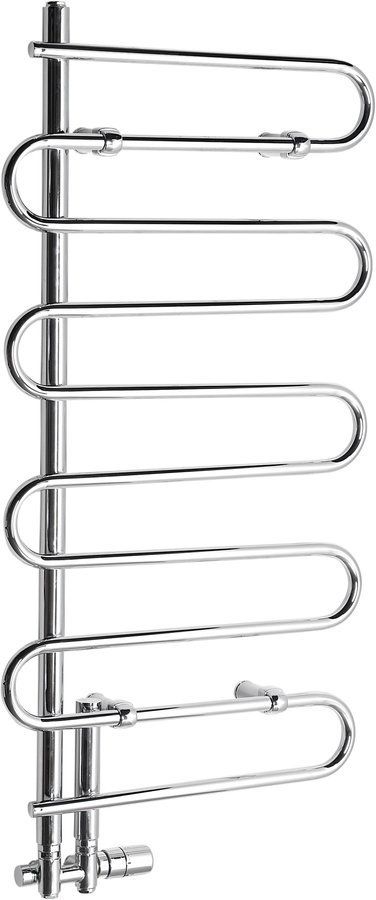 Sapho Carisma radiateur de salle de bain décoratif 100x50 cm chrome 1801-14