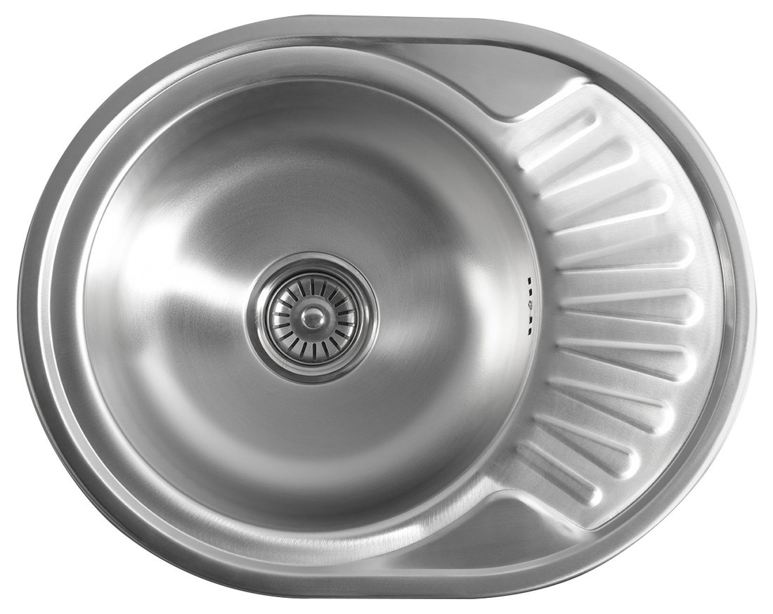 Aqualine évier en acier inoxydable 57x45 cm AQ5745B