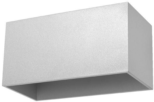 Sollux Lighting Quad Maxi applique murale 2x40 W gris SL.0526