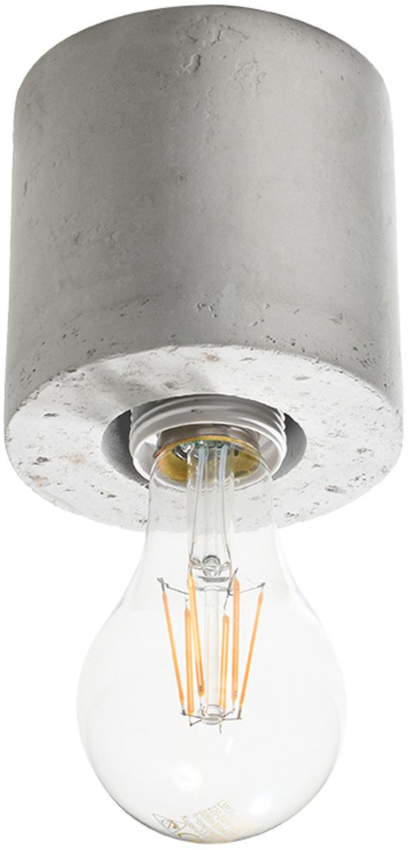 Sollux Lighting Salgado plafonnier 1x60 W gris SL.0678