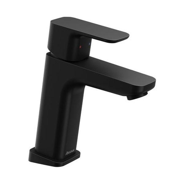 Ravak 10° mitigeur de lavabo sur pied noir X070150