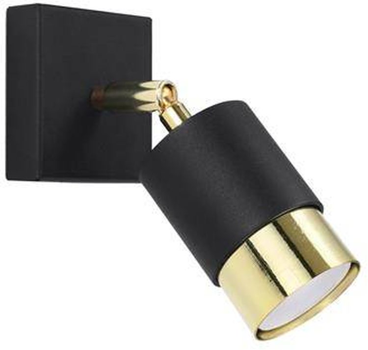 Sollux Lighting Nero applique murale 1x40 W noir-doré SL.1069