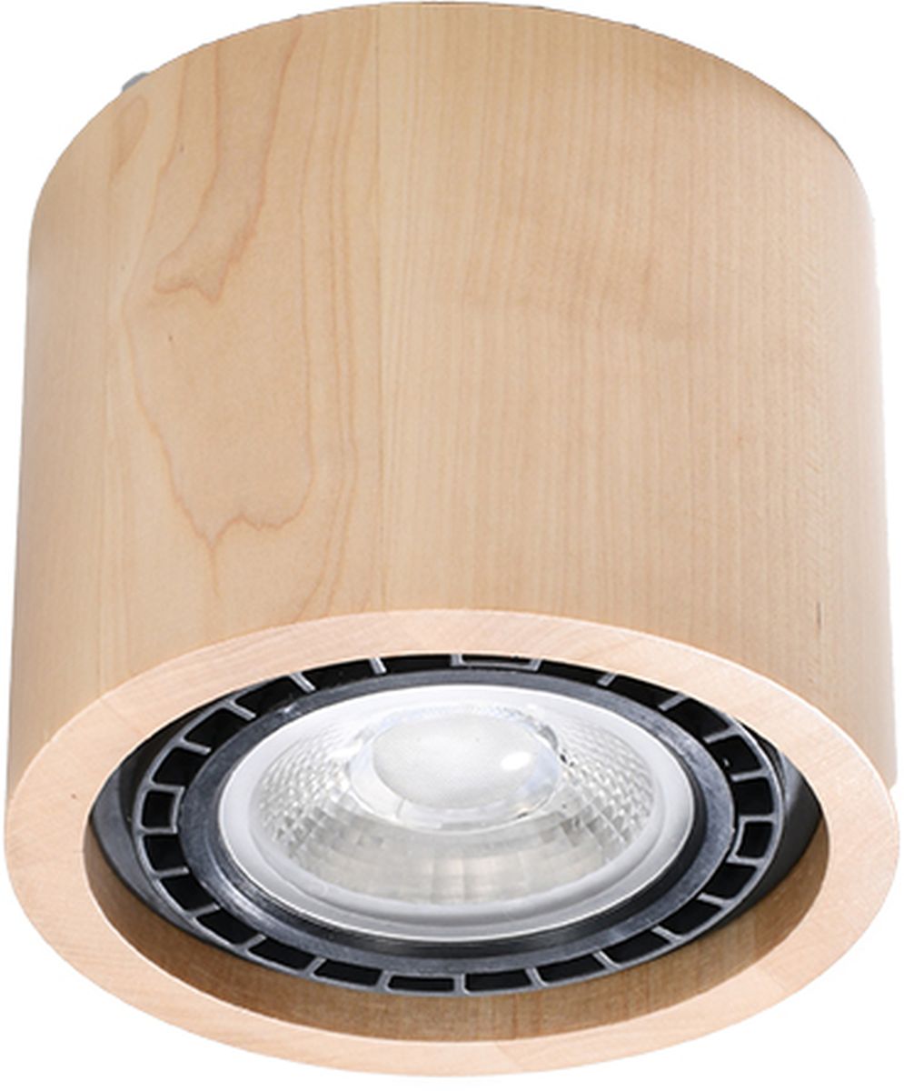 Sollux Lighting Basic plafonnier 1x40 W bois SL.0913