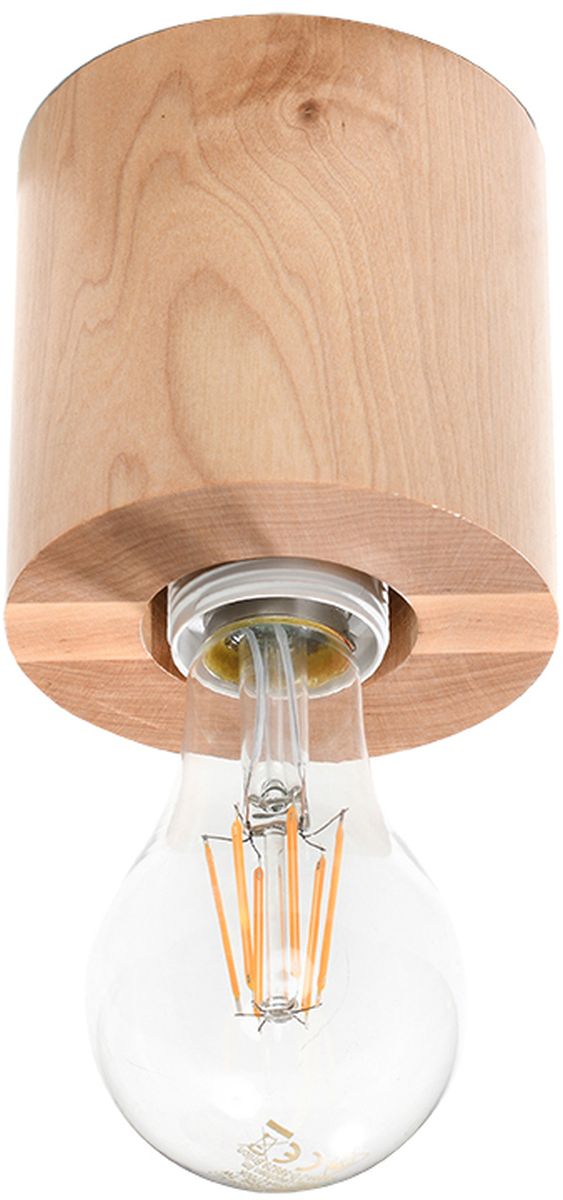 Sollux Lighting Salgado plafonnier 1x60 W bois SL.0672