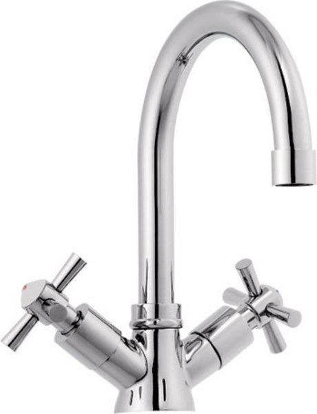 Aqualine Xenia mitigeur de lavabo sur pied chrome 1109-02