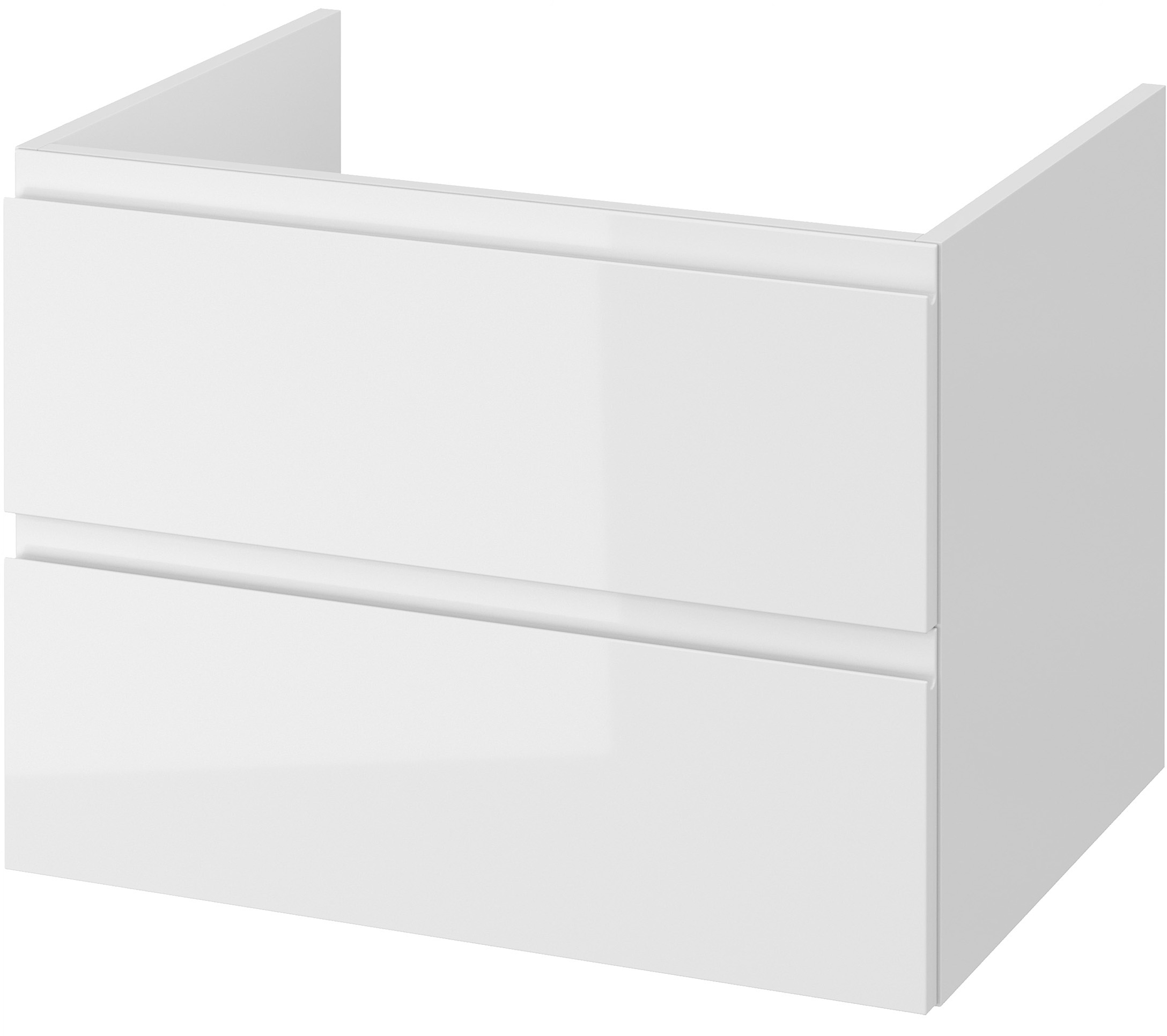 Cersanit Moduo armoire 79.5x44.7x57 cm sous-lavabo suspendu blanc S590-008-DSM