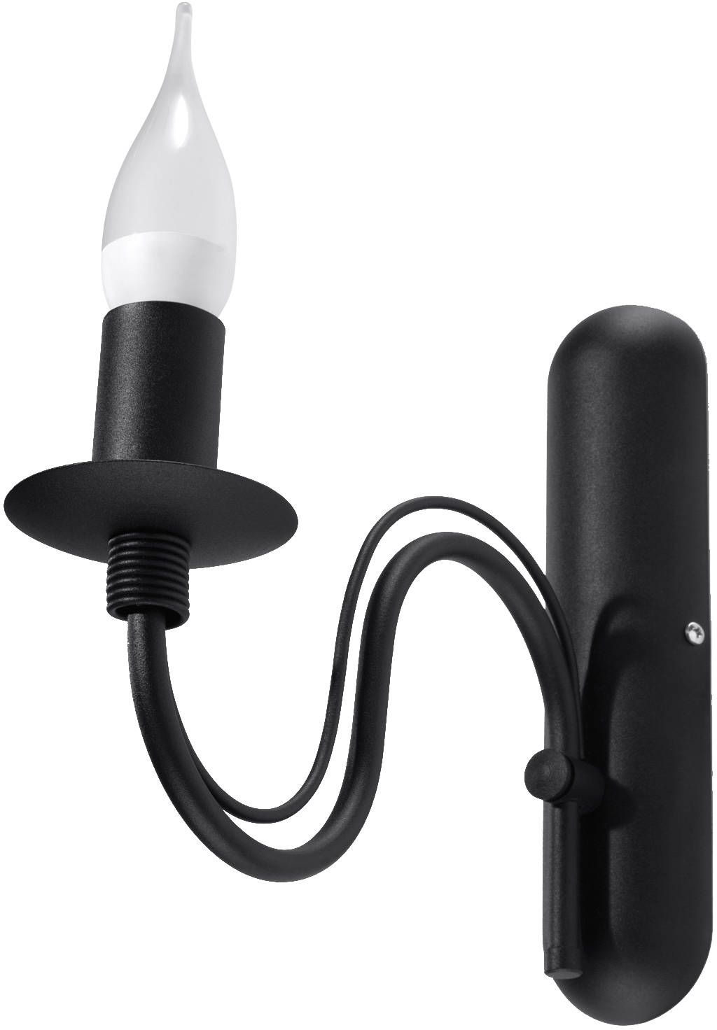 Sollux Lighting Minerwa applique murale 1x40 W noir SL.0220