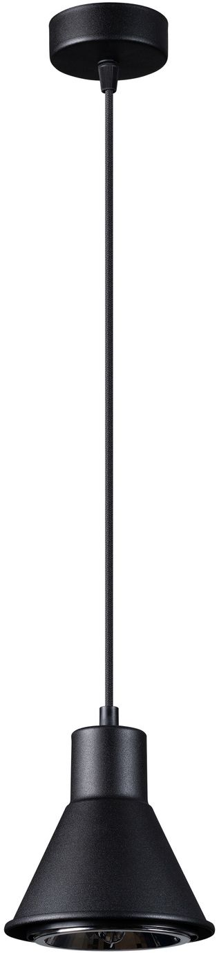 Sollux Lighting Tazila lampe suspendue 1x60 W noir SL.0989