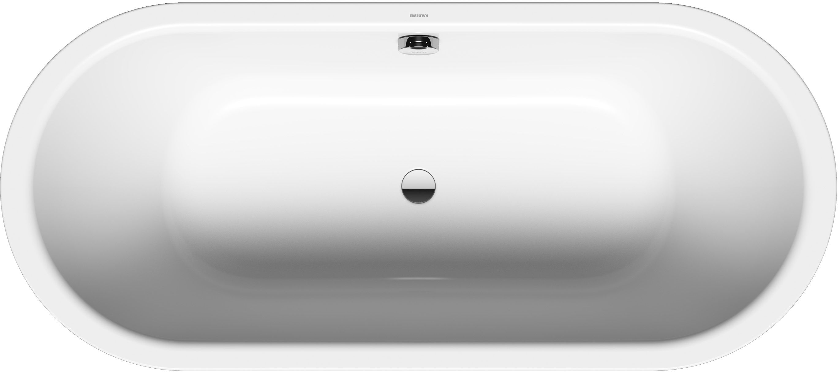 Kaldewei Classic Duo Oval baignoire autoportante 170x75 cm ovale bicolore 291449130001