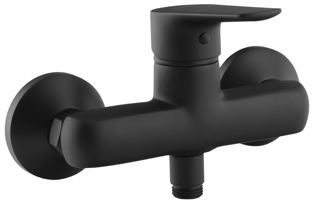 Aqualine Lotta mitigeur de douche murale noir LT611B