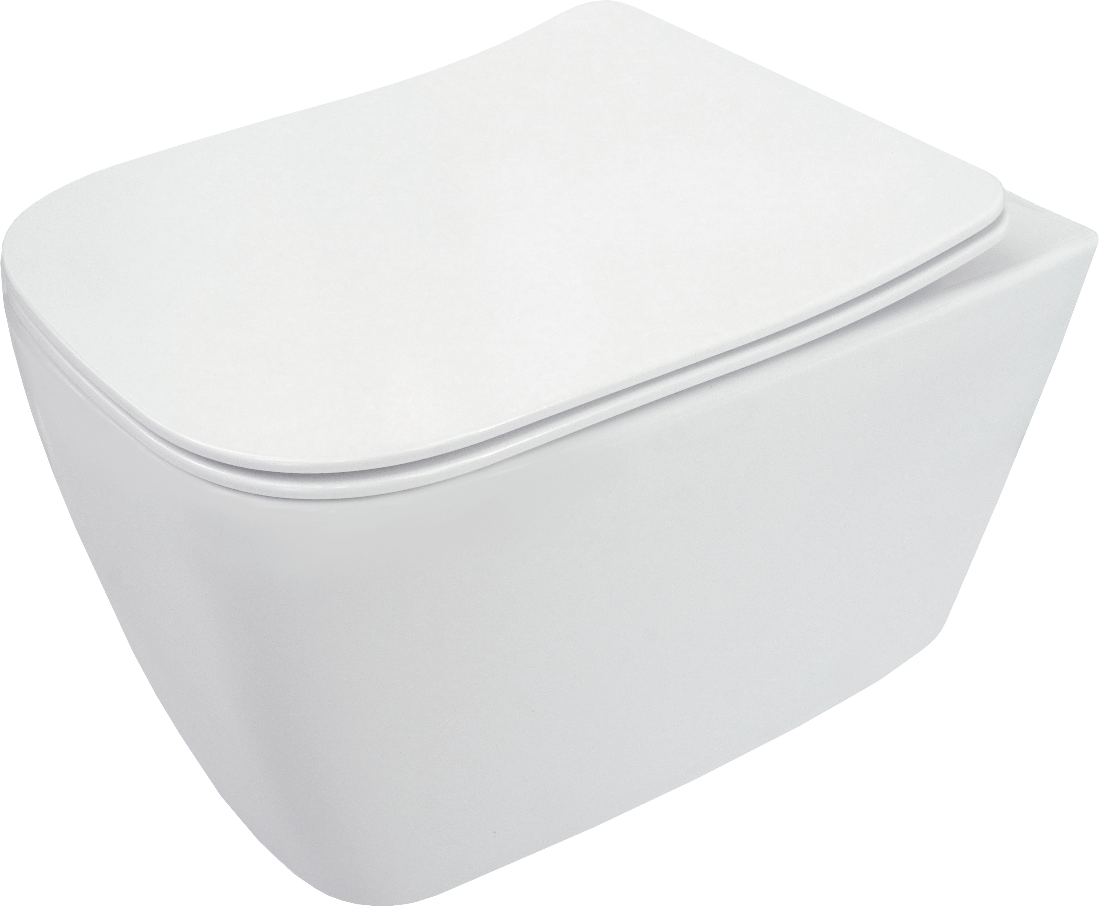 Deante Hiacynt cuvette wc avec abattant à descente lente suspendue oui blanc CDY_D6ZPW