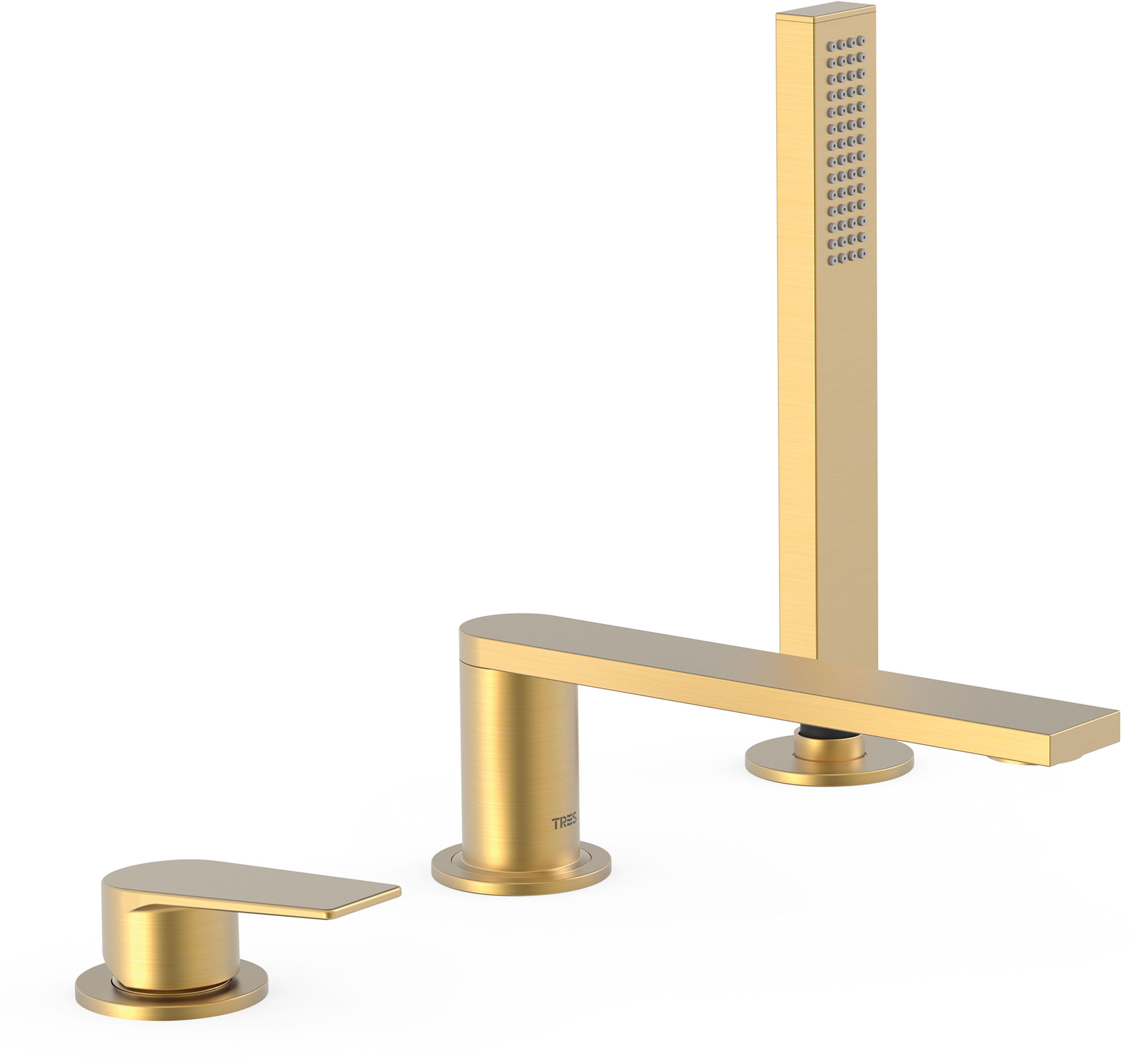 Tres Project mitigeur bain-douche pour baignoire doré 21116101OM