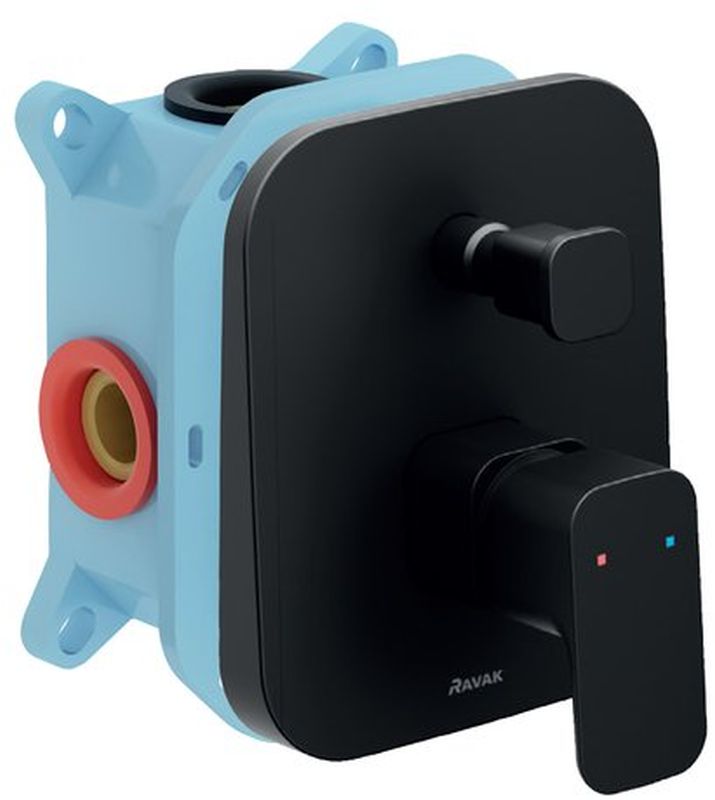 Ravak 10° mitigeur bain-douche encastrée noir X070158