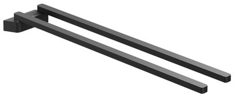 Ravak 10° porte-serviettes noir X07P564