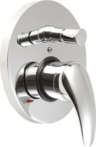 Aqualine Kasiopea mitigeur de douche encastrée chrome 1107-42