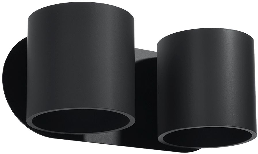 Sollux Lighting Orbis applique murale 2x40 W noir SL.0660