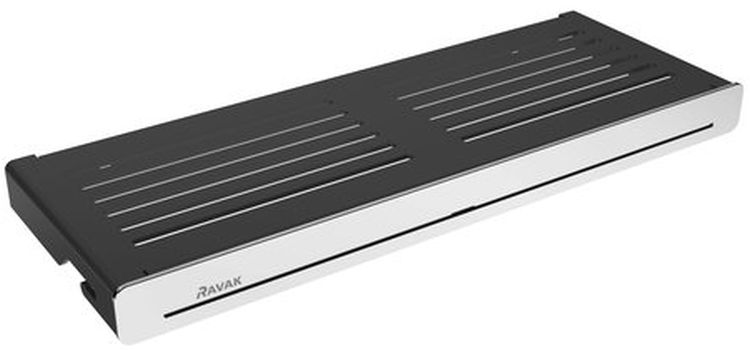 Ravak Slim étagère 27.8 cm noir-chrome X07P575
