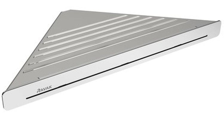 Ravak Slim étagère d’angle 29 cm chrome X07P578