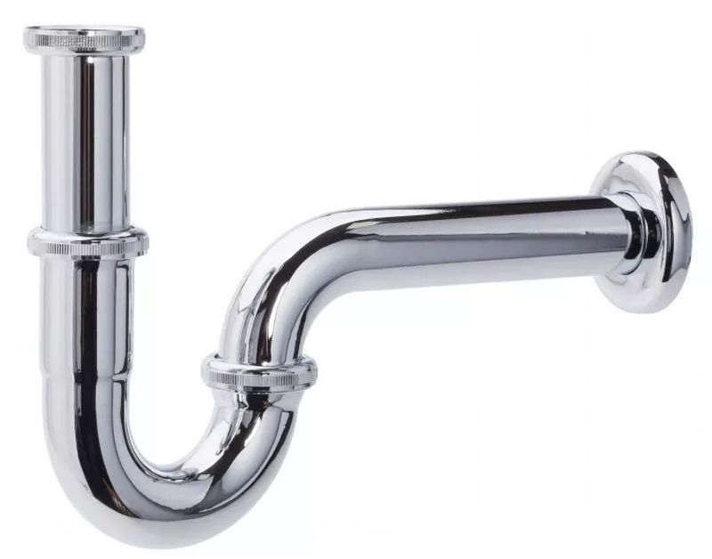 FDesign Kleome siphon de lavabo tubulaire chrome FD7-201-11