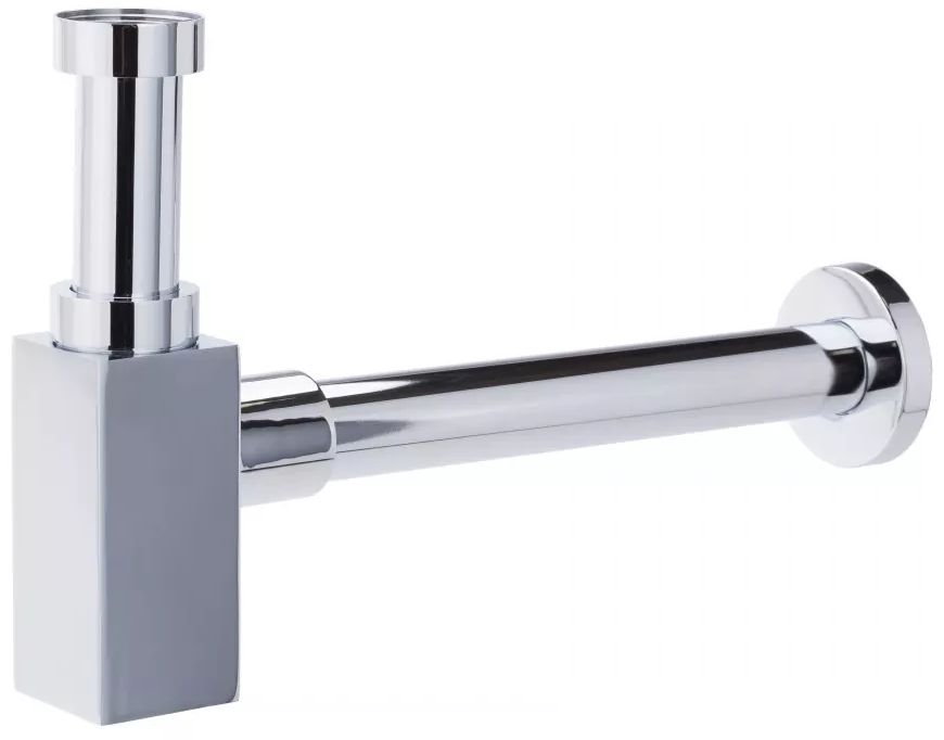 FDesign Kleome siphon de lavabo en bouteille chrome FD7-202-11