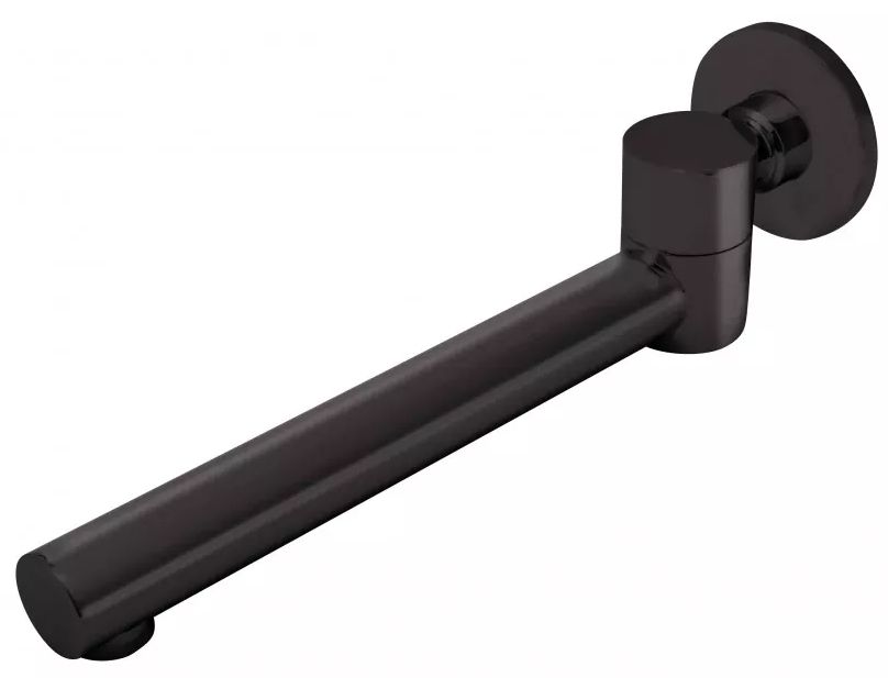 FDesign Inula bec pour mitigeur de baignoire noir FD8-001-22