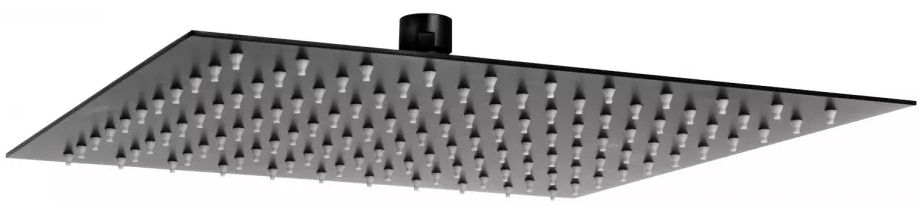 FDesign Inula douche à effet de pluie 30x30 cm carrée noir FD8-501-22