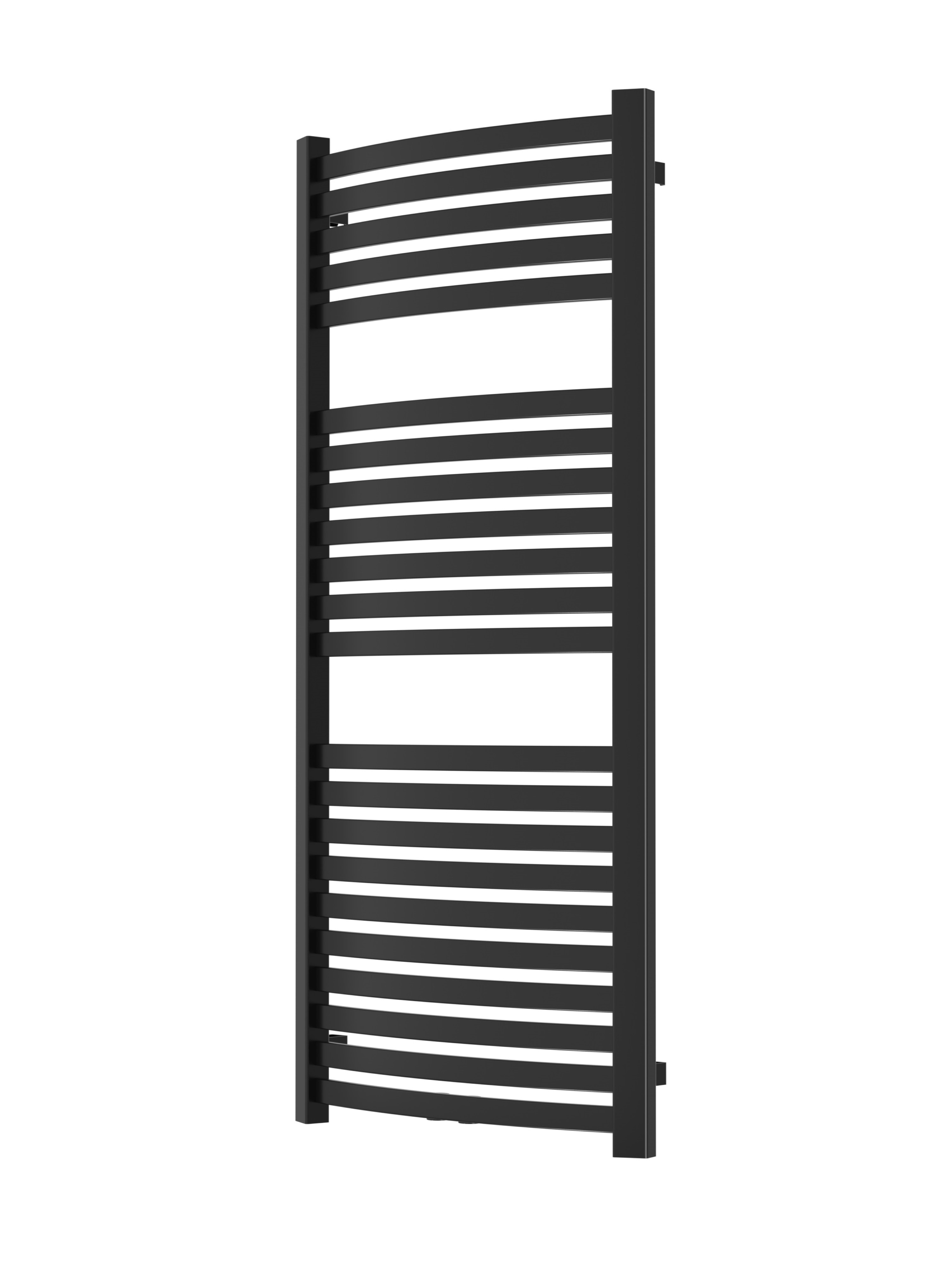 Invena radiateur de salle de bain échelle 120x54 cm noir UG-03-120