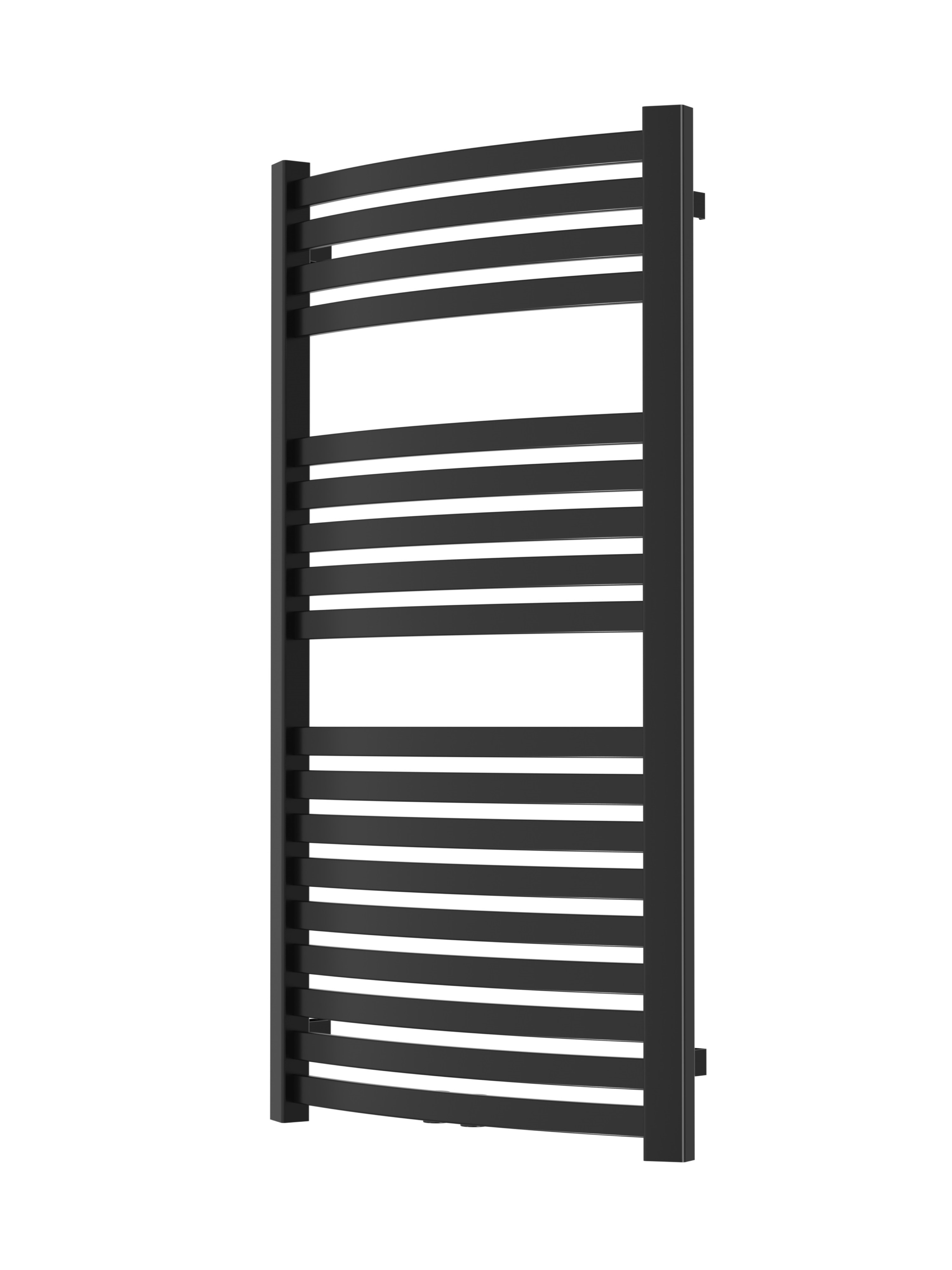 Invena radiateur de salle de bain échelle 100x54 cm noir UG-03-100