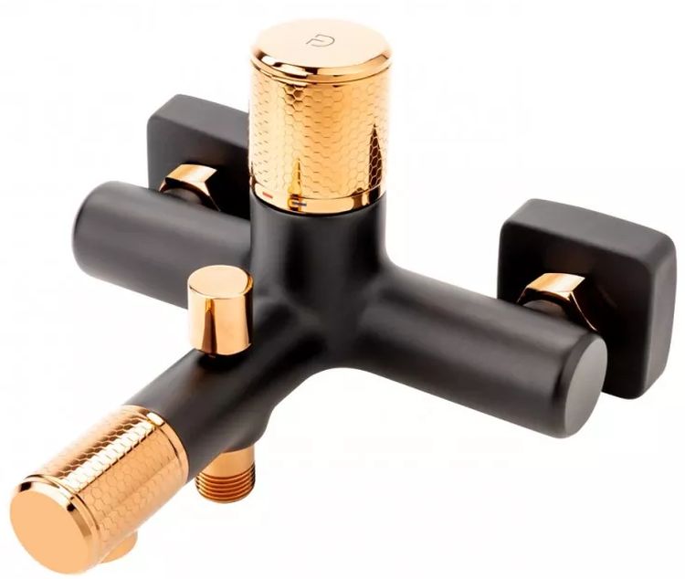 FDesign Ardesia mitigeur bain-douche murale noir FD1-ARD-1-25