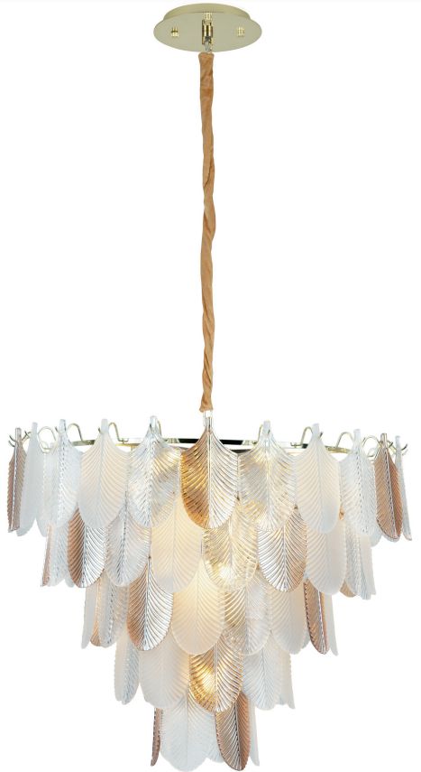 MaxLight Arwena lampe suspendue x40 W doré P0418